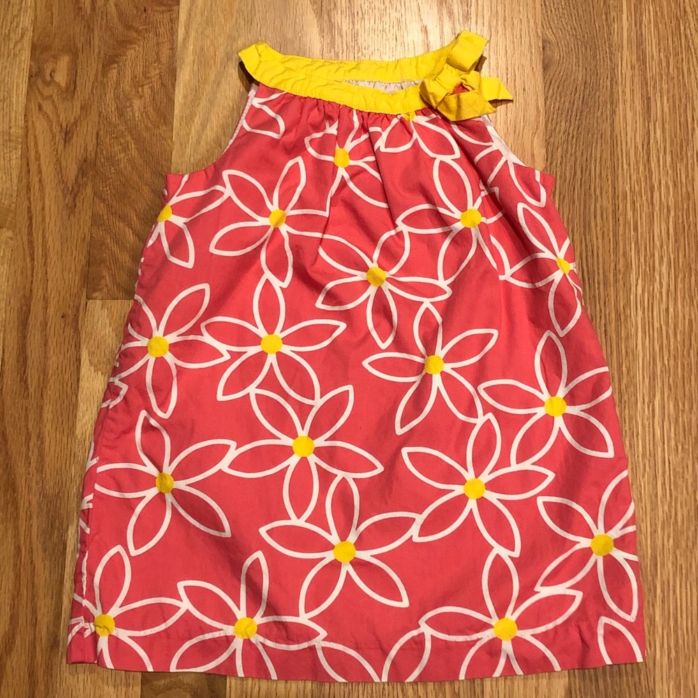 Savannah Pink Floral Sleeveless Dress - 2T